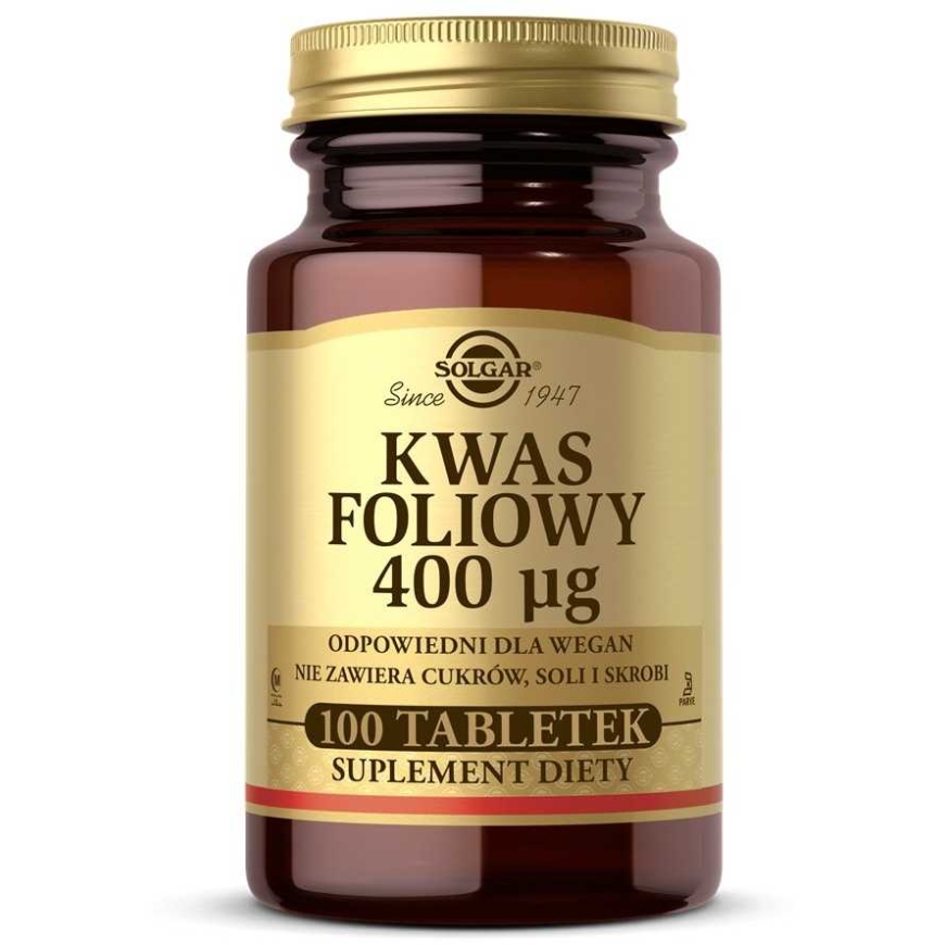 Solgar Folacīns 400mg 100 tabletes – 3