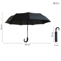 Sateenvarjo - Tiross TS-1576 Automaattisesti Kokoontuva 98 cm, 35 cm, 9 Sailaa Sateenvarjo - Tiross TS-1576 Automaattisesti Kokoontuva 98 cm, 35 cm, 9 Sailaa