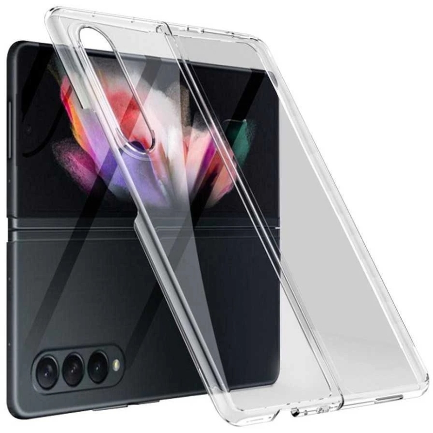 OEM SELGE KORPUS SAMSUNG Z Fold 4 5G jaoks, läbipaistev