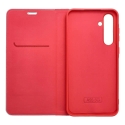 LUNA Book Carbon raamatutüüpi telefoni ümbris Samsung Galaxy A13 4G (A135) punane LUNA Book Carbon raamatutüüpi telefoni ümbris Samsung Galaxy A13 4G (A135) punane