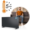 Šildytuvas infraraudonųjų spindulių infraraudonųjų spindulių spinduliuotė 600 W Berdsen BD-980 Šildytuvas infraraudonųjų spindulių infraraudonųjų spindulių spinduliuotė 600 W Berdsen BD-980