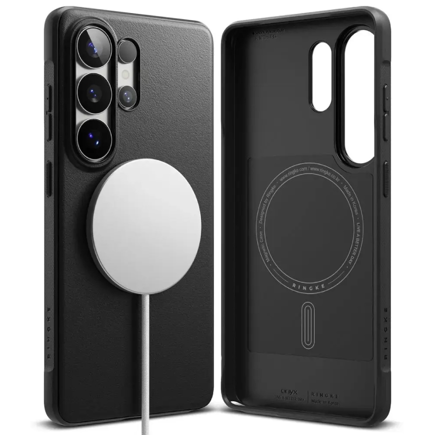 Ringke Onyx -puhelimen kuori MagSafe-tuen kanssa Samsung Galaxy S26 Ultra (S948) musta – 2
