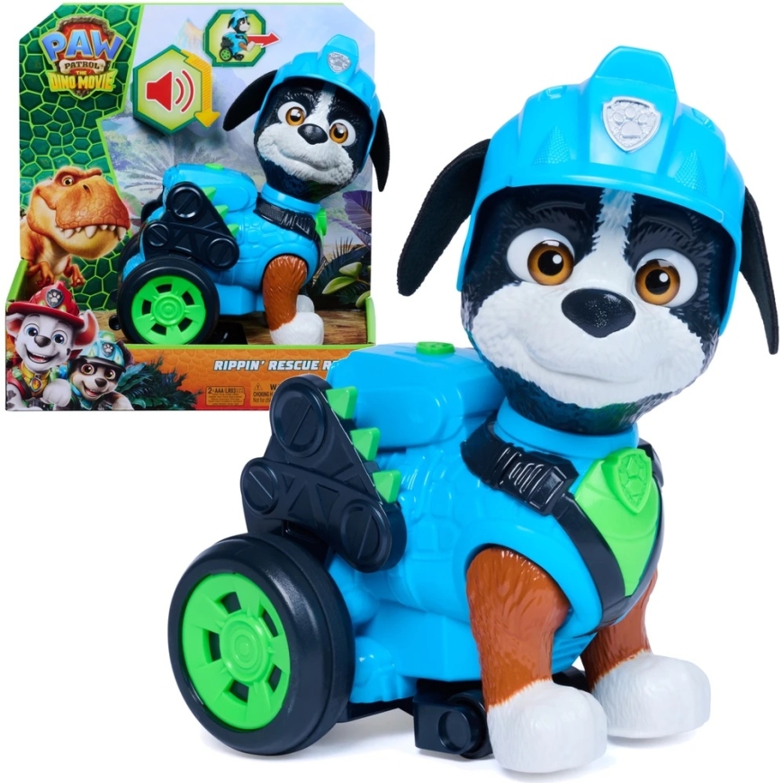 Paw Patrol un Dino Rex interaktīvā figūra ar skaņu 20 cm