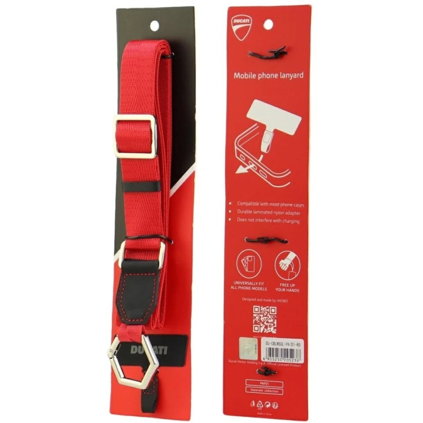 Audi Universal Ducati Keychain, Red – 4