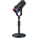 FIFINE AmpliGame AM8 PROS vadu mikrofons ar statīvu un RGB apgaismojumu USB/XLR FIFINE AmpliGame AM8 PROS vadu mikrofons ar statīvu un RGB apgaismojumu USB/XLR