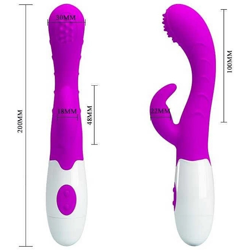 LYBAILE Pretty Love Bruno Vibrator Purple – 5