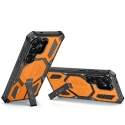 Tech-Protect MagBlast чехол с поддержкой MagSafe для телефона Samsung Galaxy S26 Ultra (S948) чёрный оранжевый Tech-Protect MagBlast чехол с поддержкой MagSafe для телефона Samsung Galaxy S26 Ultra (S948) чёрный оранжевый