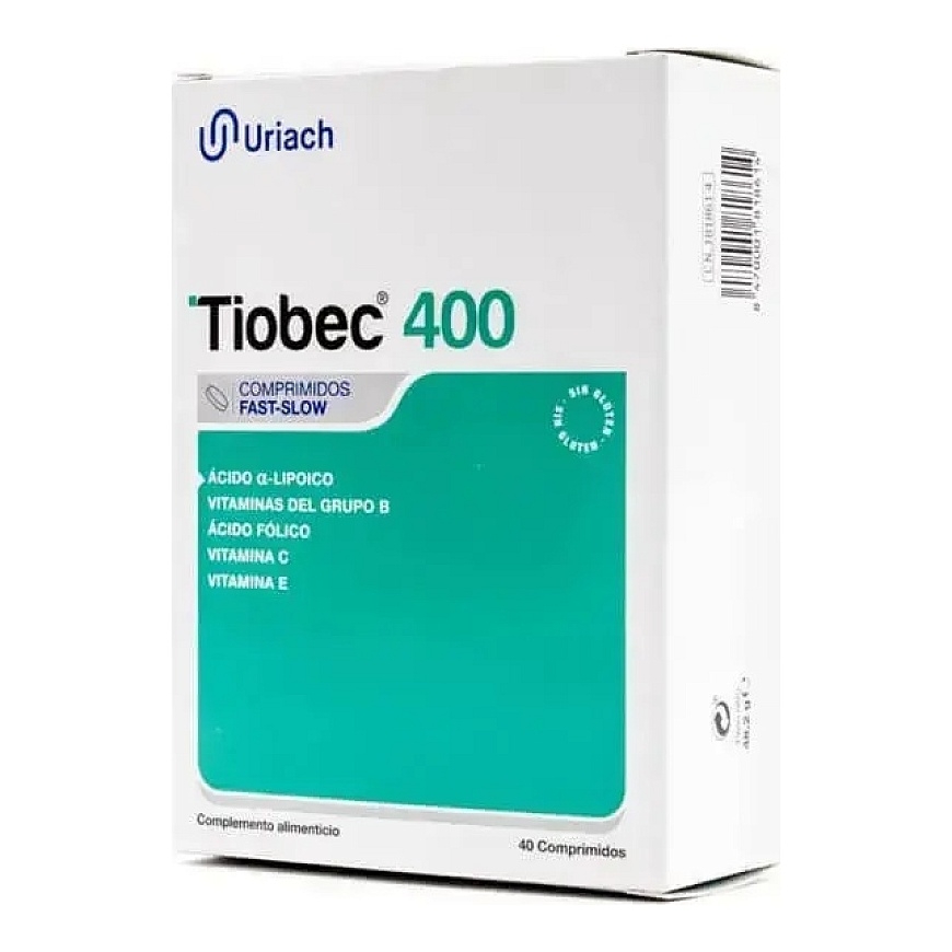 Tiobec 400 40 tabletės