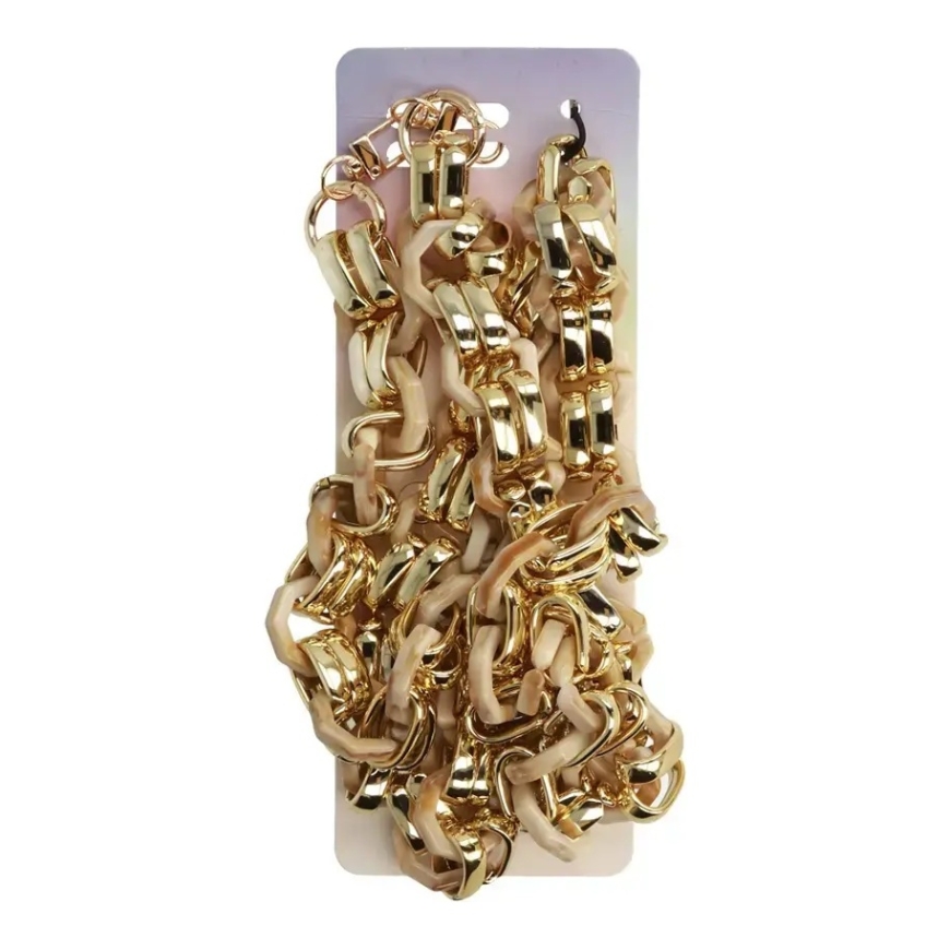 Phone lanyard 0815 beige-gold – 2