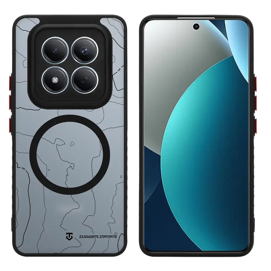 Taktinis MagForce Warthog dėklas Xiaomi Redmi Note 15 Pro 4G Asfaltas
