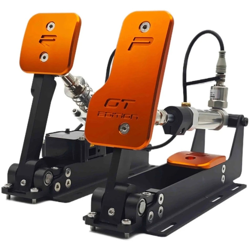 SRP GT-S 3P Sim Racing Pedal Set, pneumatic – juodas – 2
