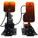 SRP GT-S 3P Sim Racing Pedal Set, pneumatic – juodas