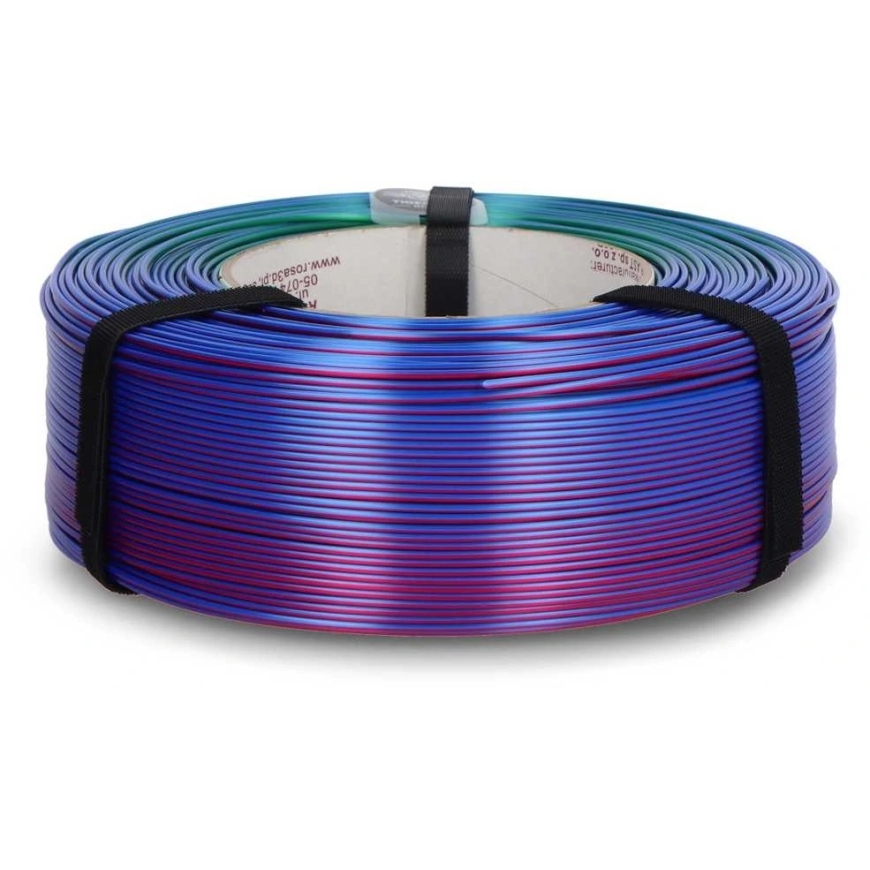 Rosa3D papildinājums PLA Magic Silk diegs 1,75 mm 1 kg – Aurora – 2