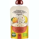 Oat porridge RŪDOLFS BIO Peach, banana, from 4 months, in tube, 110g Oat porridge RŪDOLFS BIO Peach, banana, from 4 months, in tube, 110g