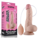 LoveToy 8" Мягкий фалос с шарами