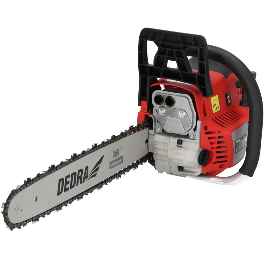 Dedra bensiiniga kettsae 2,4 kW 58cc, 16"/40cm + 18"/45cm – 3