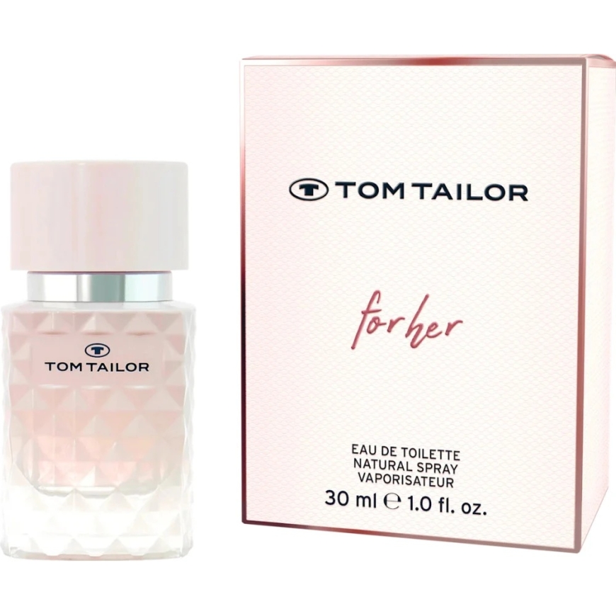 Tom Tailor For Her EDT tualetnā ūdens sievietēm, 30 ml