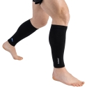 Pulsaar Active calf and shin compression wraps with germanium, 2 pcs, black, 4212 (S)
