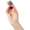 Secretplay Toys Secret Play Metālais Anālais Spraudnis Sarkanā izmērs S