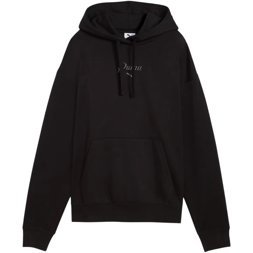 Bluza damska Puma ESS Script Comfort Hoodie juoda 694136 01 (S) – 2