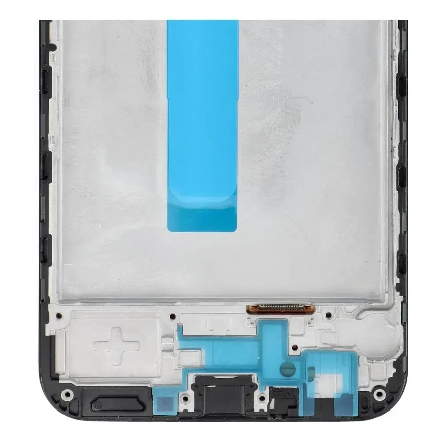 REWA LCD displejs SAMSUNG A25 OLED melnā krāsā ar rāmi – 3