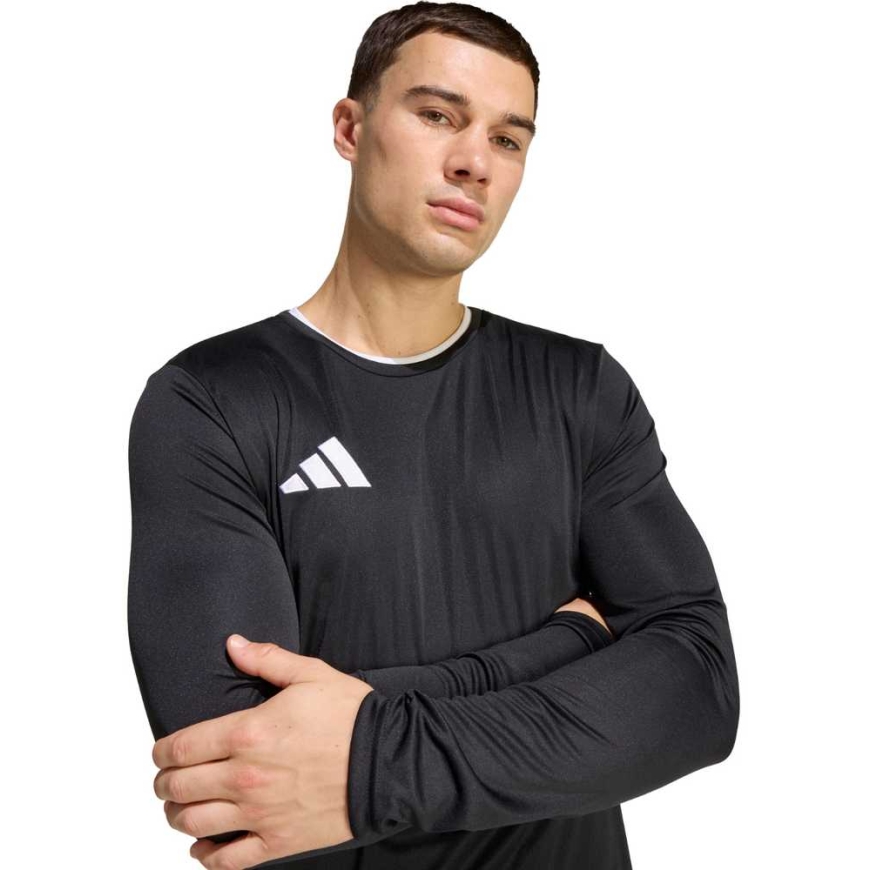 Miesten adidas Entrada 26 pitkähihaista paitaa mustana KF5851 (M) – 5