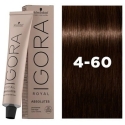 Wella Professionals Schwarzkopf Professional, Igora Royal, pysyvän hiusvärin, 4-60 keskipruskea suklaansävy, 60 ml naisille Wella Professionals Schwarzkopf Professional, Igora Royal, pysyvän hiusvärin, 4-60 keskipruskea suklaansävy, 60 ml naisille