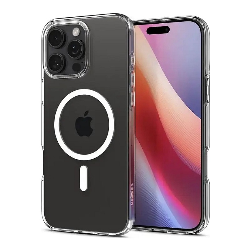 Spigen Crystal Flex MagSafe, прозрачный - iPhone 16 Pro Max