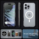 Spigen Crystal Flex MagSafe, kristallselge - iPhone 16 Pro Max Spigen Crystal Flex MagSafe, kristallselge - iPhone 16 Pro Max