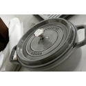 STAUB LA COCOTTE Круглая чугунная кастрюля 1.2 л, графит