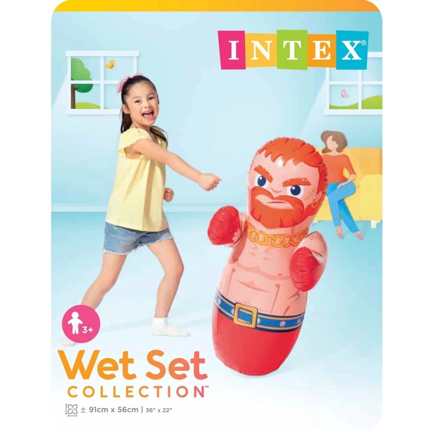 Надувной тренировочный мешок, игрушка боксер nevala 94 см INTEX 44672 – 2