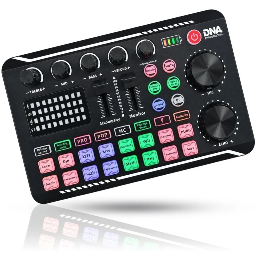 DNA Pārnēsājamā ārējā skaņas karte ME-STUDIO CARD – 3