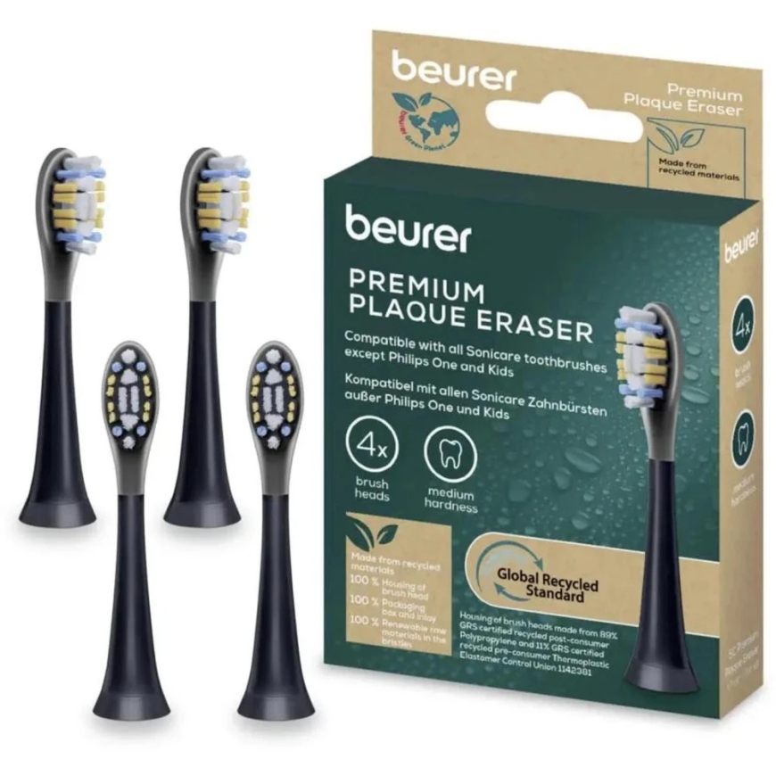 Beurer BEURER ANTITAKULAR SONIC zobu birstes uzgaļi, 4 gab. – 4