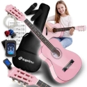 SUPRIMO JRC SET PK gitara klasyczna 1/4 rožinė do SUPRIMO JRC SET PK gitara klasyczna 1/4 rožinė do