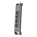 „Philips“ viršįtampių apsaugos juostelė, 2 m, 4 lizdai, 1xUSB-C, 2xUSB-A, PD 20 W / qc 18 W, 2400 voltų apsauga nuo viršįtampių „Philips“ viršįtampių apsaugos juostelė, 2 m, 4 lizdai, 1xUSB-C, 2xUSB-A, PD 20 W / qc 18 W, 2400 voltų apsauga nuo viršįtampių