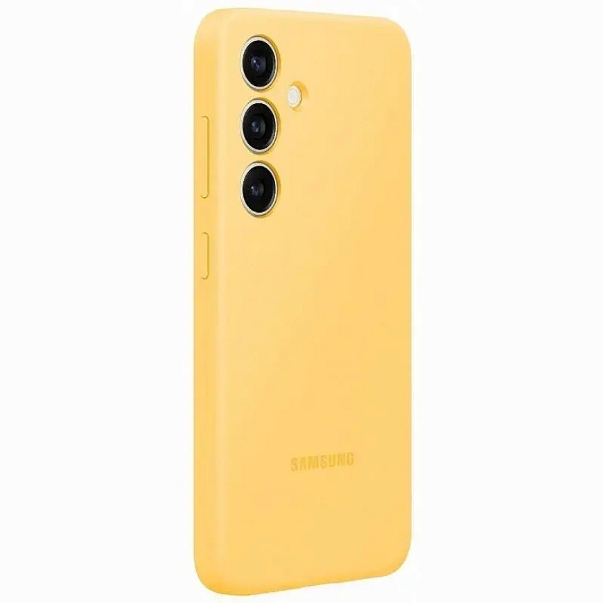 EF-PS921TYE Samsung Silikoonkate Galaxy S24 jaoks Kollane (Kahjustatud pakend)