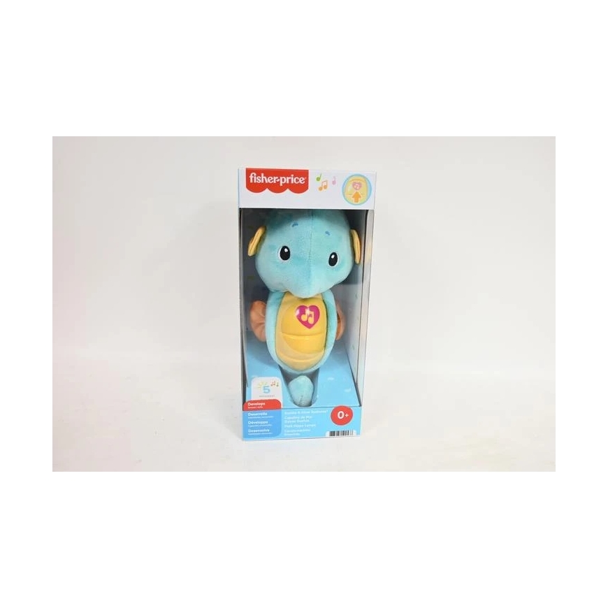 Mattel *****FP hehkuva ja soiva merivärinen hevonen DGH82 /6