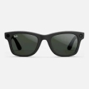 Умные очки RayBan Meta Wayfarer, матовая черная оправа и прозрачные (переходящие в графитово-зеленые) линзы, поляризованные Умные очки RayBan Meta Wayfarer, матовая черная оправа и прозрачные (переходящие в графитово-зеленые) линзы, поляризованные