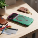 Kotelo iPhone 18 Pro Max / 17 Pro Max Forcell F-Protect Vivid Premium, yhteensopiva MagSafe:n kanssa, vihreä Kotelo iPhone 18 Pro Max / 17 Pro Max Forcell F-Protect Vivid Premium, yhteensopiva MagSafe:n kanssa, vihreä