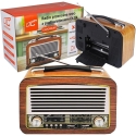 Портативное радио Olza LTC 102UBT ретро с подсветкой FM/AM/SW USB Bluetooth Портативное радио Olza LTC 102UBT ретро с подсветкой FM/AM/SW USB Bluetooth