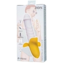 Toyfa JOS B-nana, 19 cm G taško vibratorius Toyfa JOS B-nana, 19 cm G taško vibratorius