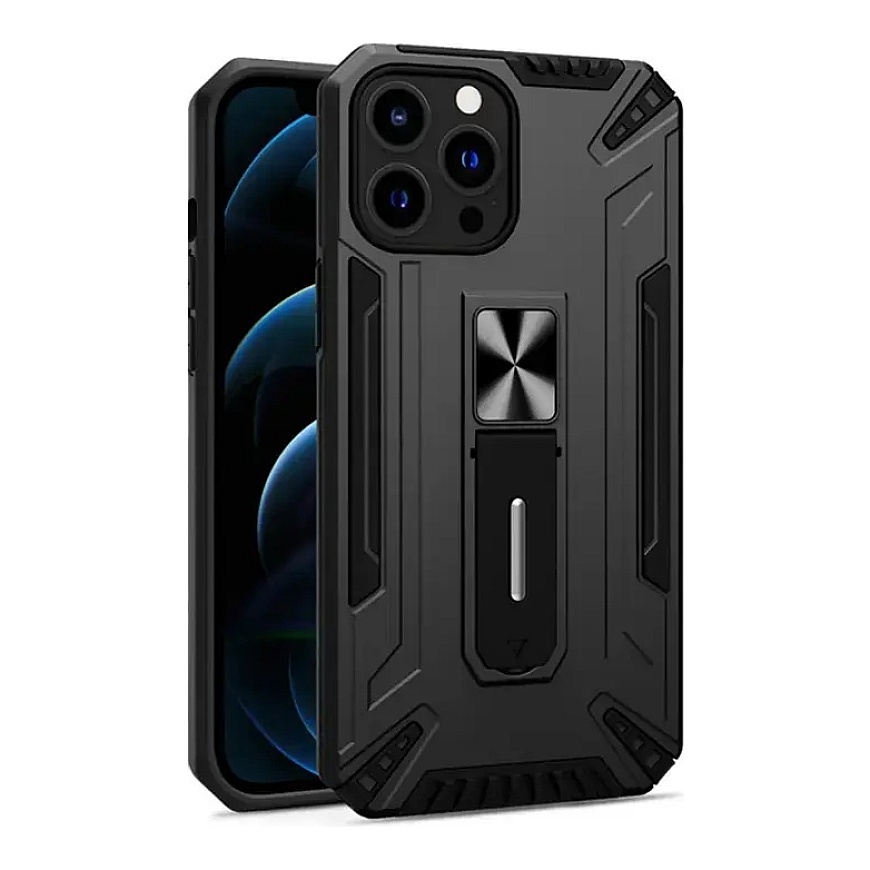Shock Armor maciņš Samsung Galaxy A42 5G melns