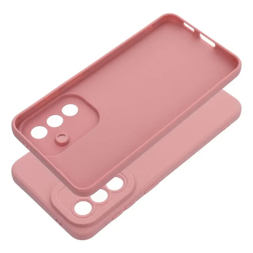 Suojakuori Samsung A17 / A18 mattapintainen puuteriroosa – 2