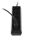 Plastrol Stationary Extension Cord with Five-Socket Plug Block Plastrol Stationary Extension Cord with Five-Socket Plug Block
