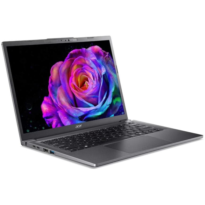 Nešiojamas kompiuteris ACER NTB Aspire 14 AI (A14-52MT-76GE), Ultra 7 256V, 14" WUXGA, 16GB, 512GB SSD, Intel Arc, W11H, pilkas – 4