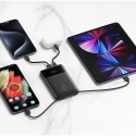 Forcell F-ENERGY F10K6 Multicharge väline akupank (powerbank) | 10 000 mAh | 22.5W | PD, QC | USB-C, Lightning | must Forcell F-ENERGY F10K6 Multicharge väline akupank (powerbank) | 10 000 mAh | 22.5W | PD, QC | USB-C, Lightning | must