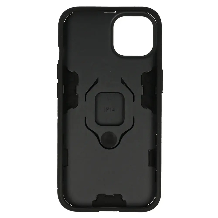 Ring Armor telefono dėklas su stovu iPhone 14 Plus juodas – 3