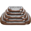 Koirien ja kissan peti Rebel Animals RA-1102-S, 60x45x14cm, harmaa/pruuni väri Koirien ja kissan peti Rebel Animals RA-1102-S, 60x45x14cm, harmaa/pruuni väri