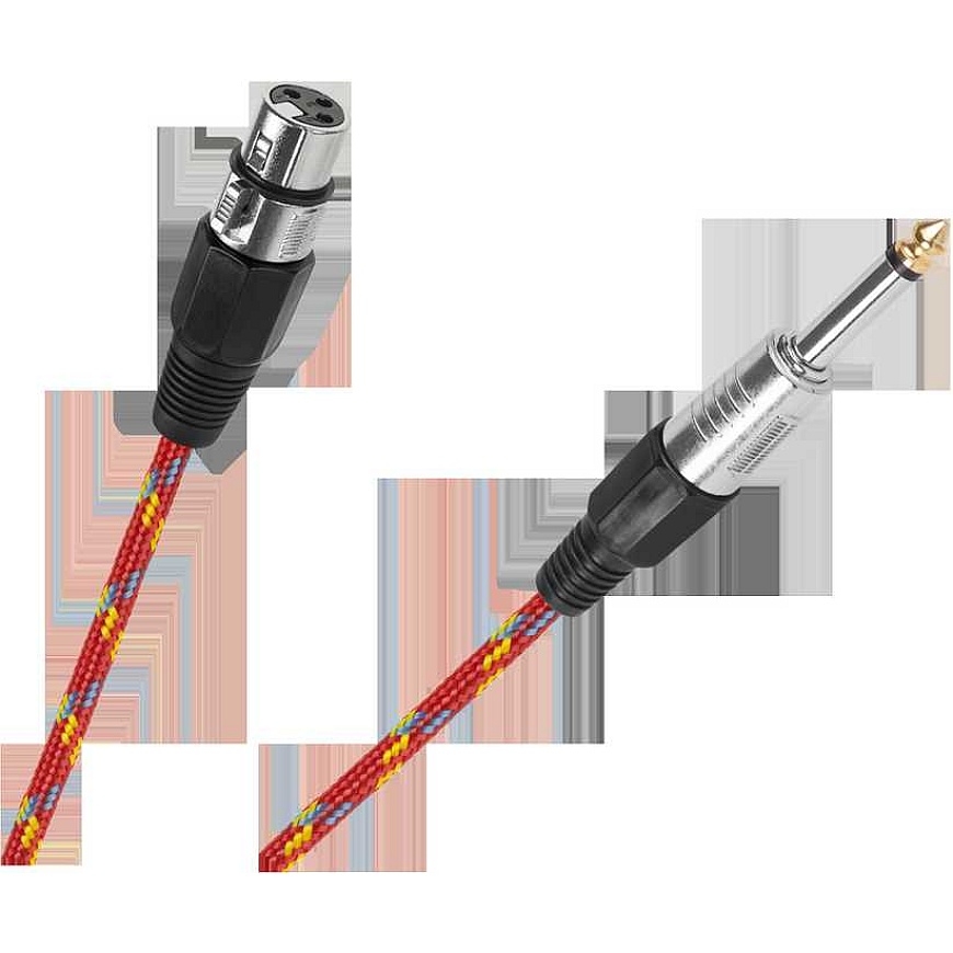 LP Oem Microphone Cable CANON Socket-JACK 6.3 mm 3 m – 2