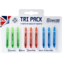 "Darts shafts HARROWS SUPERGRIP COLOUR tri pack Medium 3x3" "Darts shafts HARROWS SUPERGRIP COLOUR tri pack Medium 3x3"